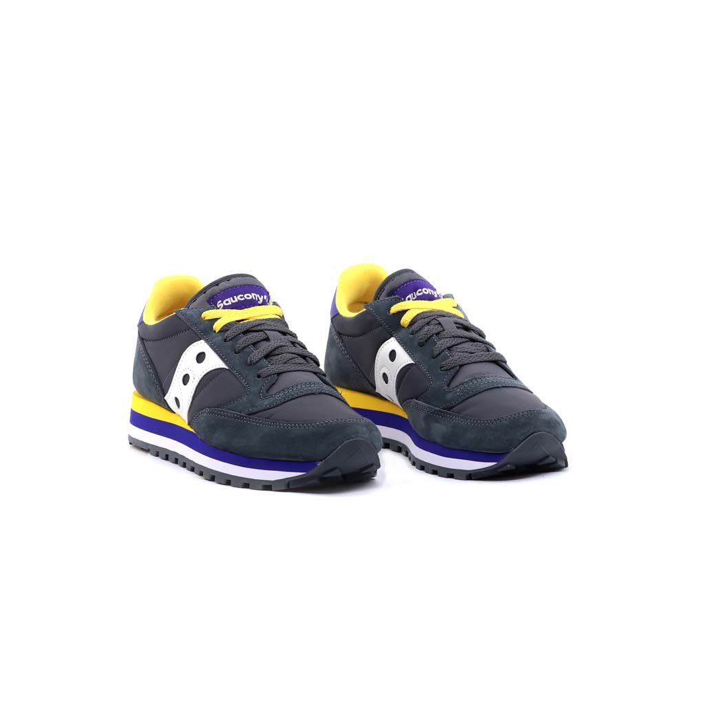Saucony Jazz Triple Grigio Bianco Viola